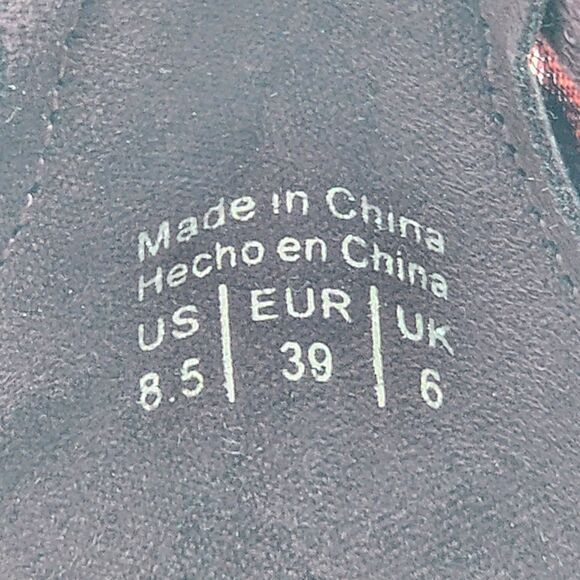 Call It Spring Ivana Lace Ankle Strap Heels Size 8.5 - Picture 9 of 10